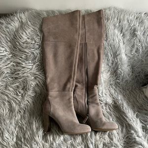 WHBM over the knee leather boots